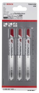 Bosch T 301 CHM Clean for SolidSurface 3'lü