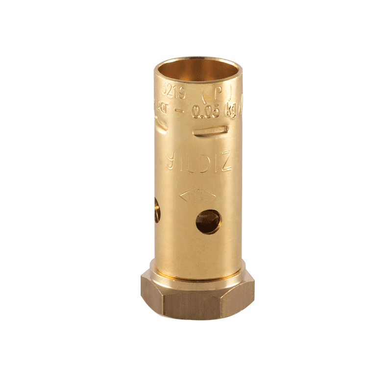 YILDIZ 3219  Nokta Alev Kaynak Basligi (Başlık çapı 19 mm)