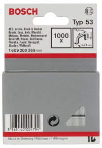 Bosch Zımba Teli Tip 53 11,4*0,74*18 mm