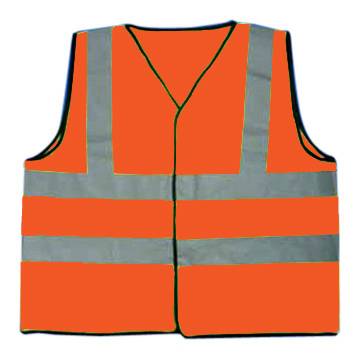 REFLEKTİFLİ YELEK TURUNCU