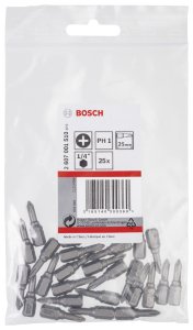 Bosch ExtraHard PH1*25 mm 1'li